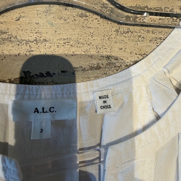 A.L.C White Blouse - Picture 3 of 6